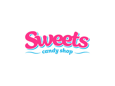 Sweets - Logo Design branding branding design candy candy shop challenge chocolate logo logo design shop sweets thirtylogos