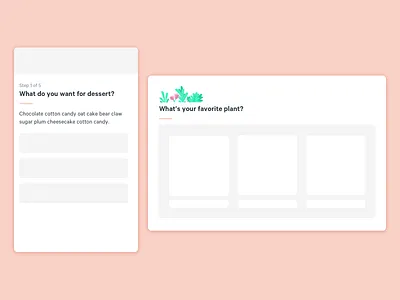 Block Header Design Element design system header mobile ui web