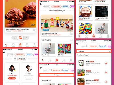 Coddle App - iOS Version - design gift ios shot ui ux