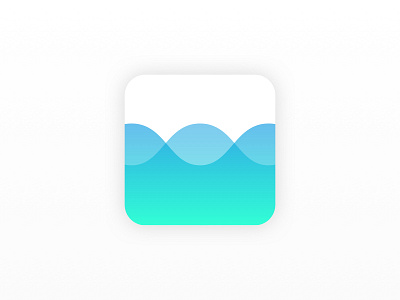 Daily UI Day 5: App Icon app dailyui design fitness icon launch icon ui ux water