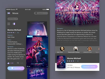 App for movie app movie ui