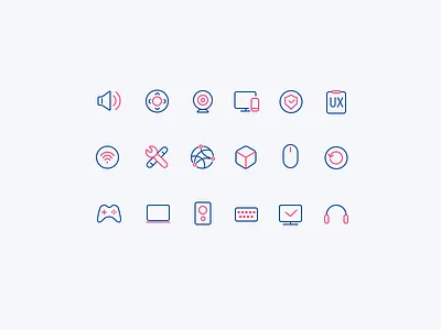 Try some other color color icon tab