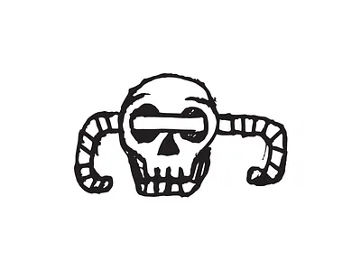 666 bicycle drop bars push bike skull