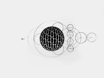 Sacred Biology 3 brand identity branding cinema 4d fibonacci kabbala logo logo animation magic occultism