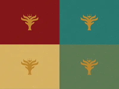 Medieval Banner banner crown kingdom medieval tree