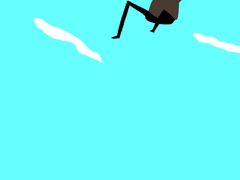 The Comeback 2d 2d animation animate cc animation dragonball dust fall flash frame by frame hero smoke