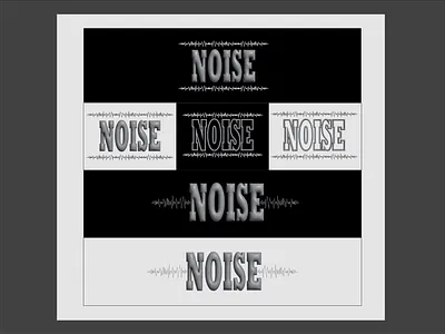 Logo "NOISE" adobe illustrator bar branding graphic design karaoke logo noise typography vector