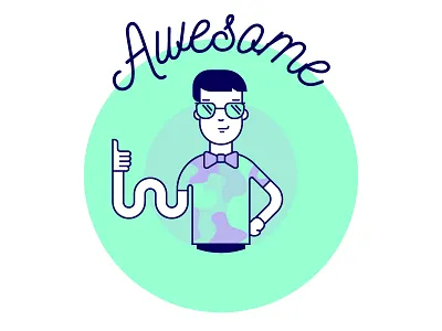 Everything is character glasses