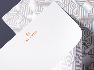 BTL Stationary behance branding corporate letterhead logo real estate stationary