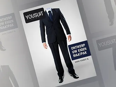 YOUSUIT perfect for you artwork clean design flyer graphic photography