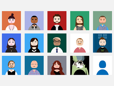 Twitter Eggheads avatar illustrator portrait twitter twitteregghead