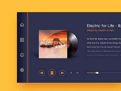 Car Navigator app gps ui