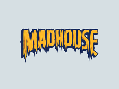 Red Bull Mad House 3/3 bmx illustration red bull