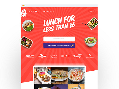Mealpal landing food home landing mealpal