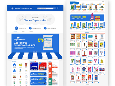 Optimizing Shopee’s E-commerce Website UI shopee supermarket website