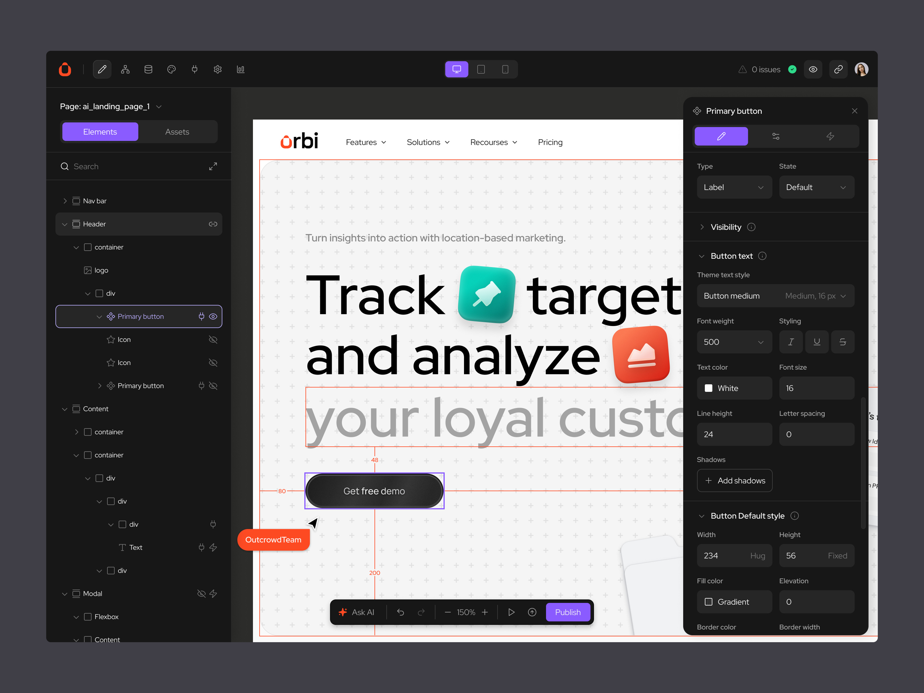 Example of Web App Redesign