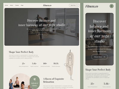 Fitness.co - Yoga & Fitness Webflow Template branding cleanlayout dribbbleshots fitnesswebsite logo minimalisticdesign moderndesign responsivedesign typography ui webdesign webflowtemplates wellnesswebsite yogawebsite