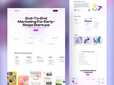 Marketing Agency | Website Design agency website marketing agency product design ui ui ux design ux webflow design website design