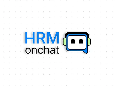 HRM onchat branding graphic design logo