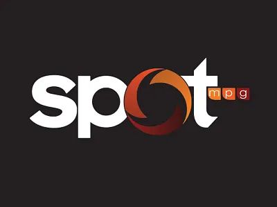 Spot Media Logo brand identity logo media spot video