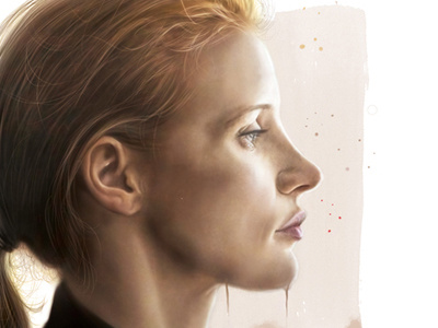 INTERSTELLAR ILLUSTRATION. N3 cintiq digital art digital painting illustration portrait
