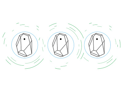 ibeacon Illustration ibeacon illustration tech