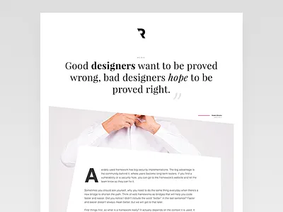 Creating the design of my future blog blog design template ui ux