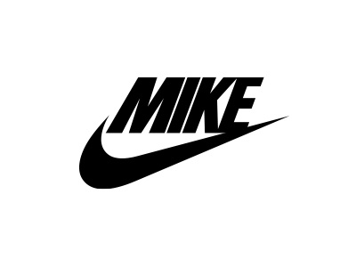 Mike brand branding icon identity just do it logo mike nike swoosh