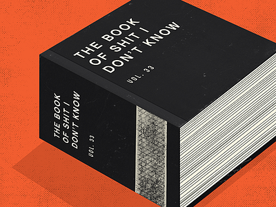 Book Of Shit I Don't Know book illustration