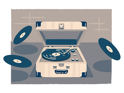 Chill Beats for Dayz ❄️ 🎶 album hip hop music old school record player records texture