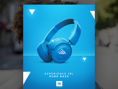 JBL Headphones Ad ad advert brand company design graphic logo media product