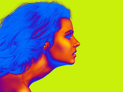 Dribbble Carmengrisolia Fashion Illustration 6 color fashion neon photography