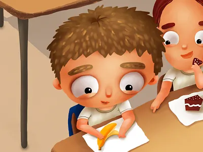 Banana banana book break breakfast children kids kitchen lunch reader school