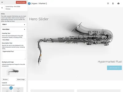 Hero Slider e commerce hero slider hypermarket minimal plugin slider woocommerce wordpresstheme