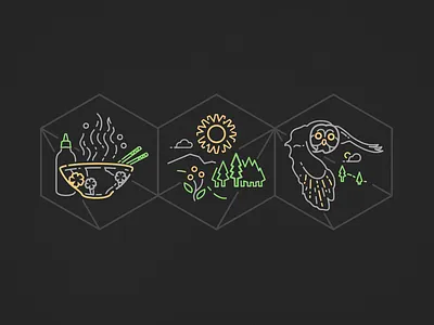 Adventurous Eater, Outdoors, and Travel flying hiking interests nature owl pho sriracha symbols