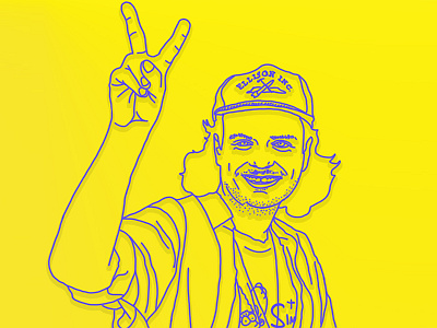 Mac Demarco demarco illustration mac weirdo