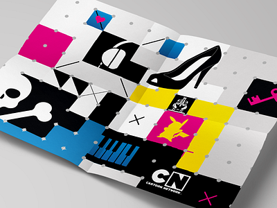 Cartoon Network - Wallpaper/poster branding cartoon network graphic design icons poster wallpaper