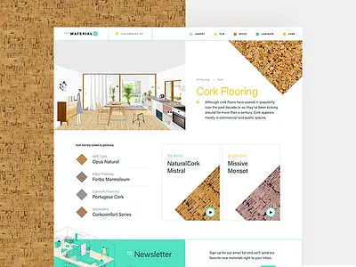 Side Project Weekend: The Material Co architecture home interior list material portfolio side project