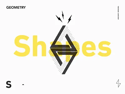 Shapes bolts fun geometry overlay shapes triangles type