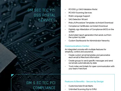 Brochure design brochure security technology