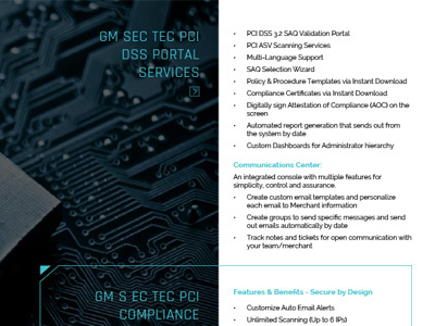 Brochure design brochure security technology