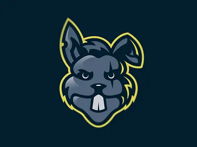 lowaJRX branding logo mascot rabbit redesign