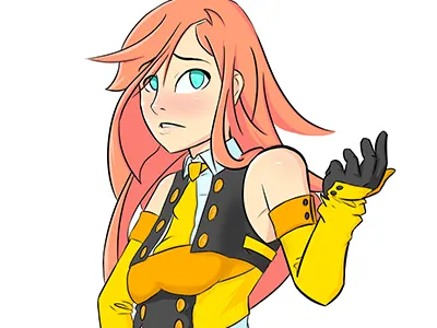 Leihanna anime character design fhr girl illustration keetoncat leihanna manga