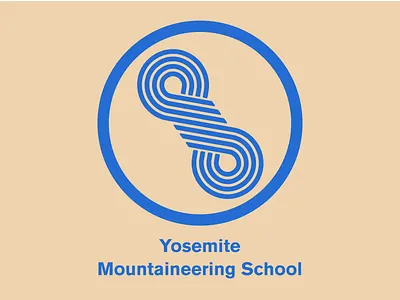 Yosemite Mountaineering School graphic illustrator lines school shirt thick vector vintage yosemite