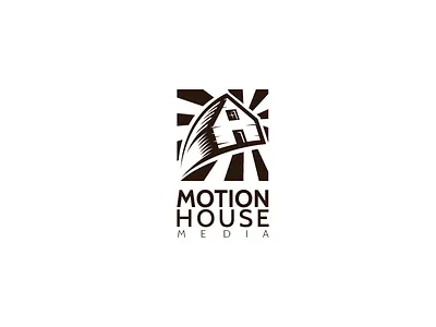 Motion House media film house logo motion