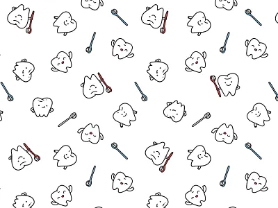 Funny Tooth apparel cases dentist iphone kids pattern pillows teeth tooth tote bags vector