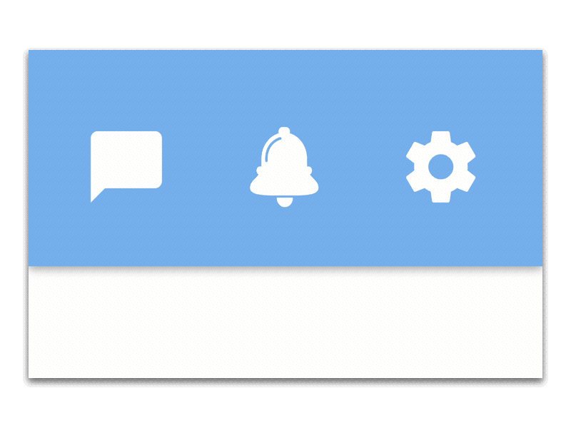Daily UI #049 - Notifications 049 animation beep blue daily ui notifications ui ux