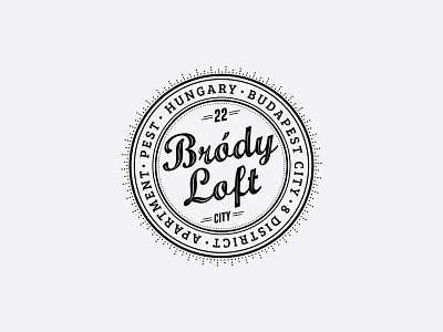 Logo Brody Loft - Budapest appartment budapest flat logo