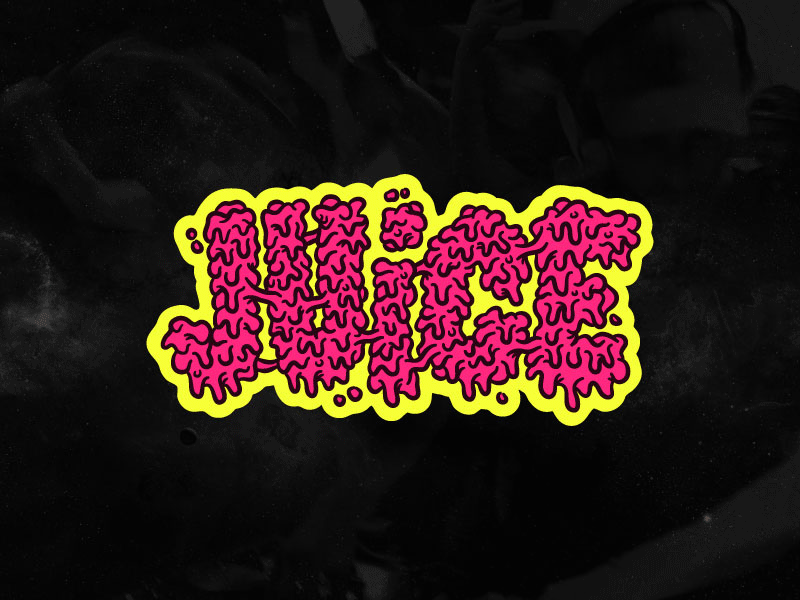 Juice Logo dj drippy edm graphic illustration logo melt musician