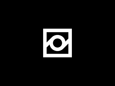Camera Mark camera circle image logo mark minimal photo square symbol